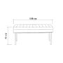 Hanah Home Vina 1053 - Conjunto de comedor extensible de 4 piezas, Nogal y Antracita